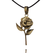Load image into Gallery viewer, Rose Pendant Necklace